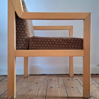 Fauteuil vintage, meuble siège ancien design scandinave