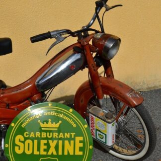 Plaque émaillée BP SOLEXINE CARBURANT mobylette solex  enamel sign