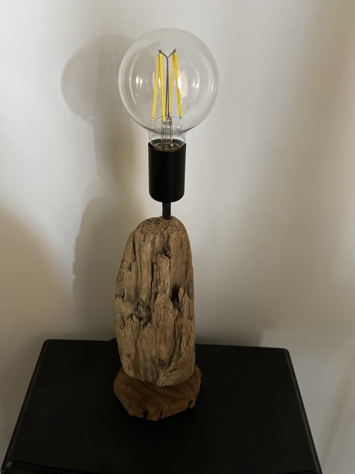 Lampe Bois Flotté Art&Deco