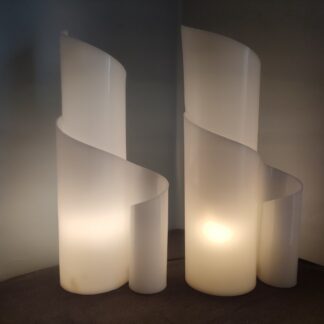 Deux lampes vintage style Mezzachimera