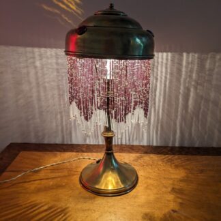 Très rare lampe art déco électrique 1900 art nouveau. Une des toutes premières l