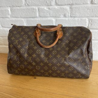 Sac à mains cuir vintage Speedy Louis Vuitton