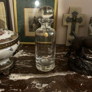 Carafe en cristal de Bohême – Tchécoslovaquie – Vintage