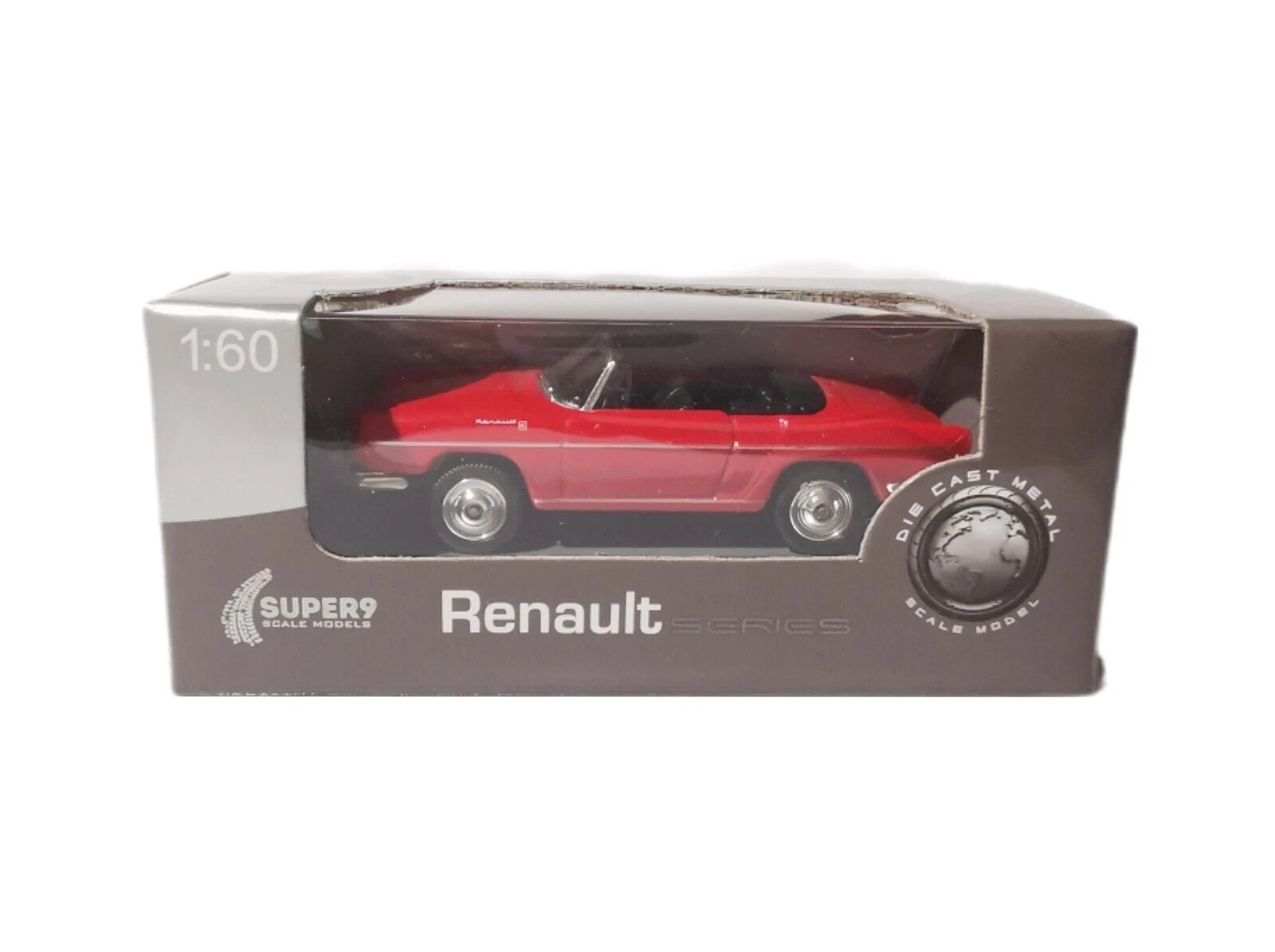 Welly 1/60 Renault Caravelle red Voiture Miniature Vintage 1/64