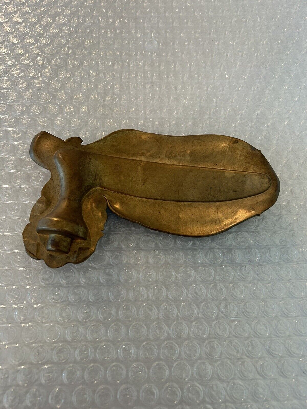 Vintage Objet Publicitaire En Bronze Marque De Luxe Serdaneli Paris