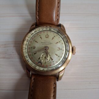 Montre ancienne vintage calendographe, fonctionne, 37 mm