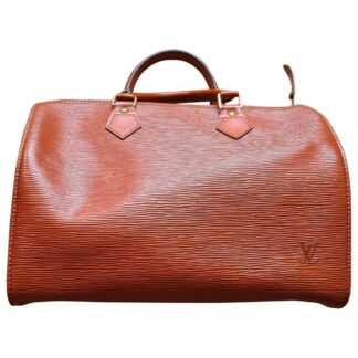 Louis Vuitton vintage 1995, Sac Speedy 30 cuir épi camel