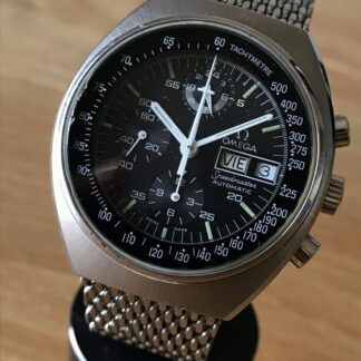 Montre Omega Speedmaster Mark 4.5 - Vintage Suisse Années 1970 - Maille Acier