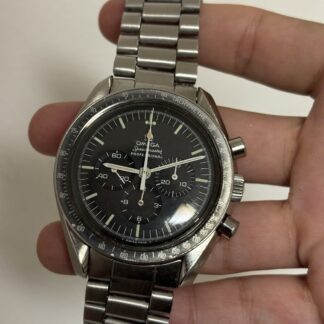OMEGA Speedmaster 145.022 - Cadran Noir 42mm Vintage Montre - Fantôme Chaton -