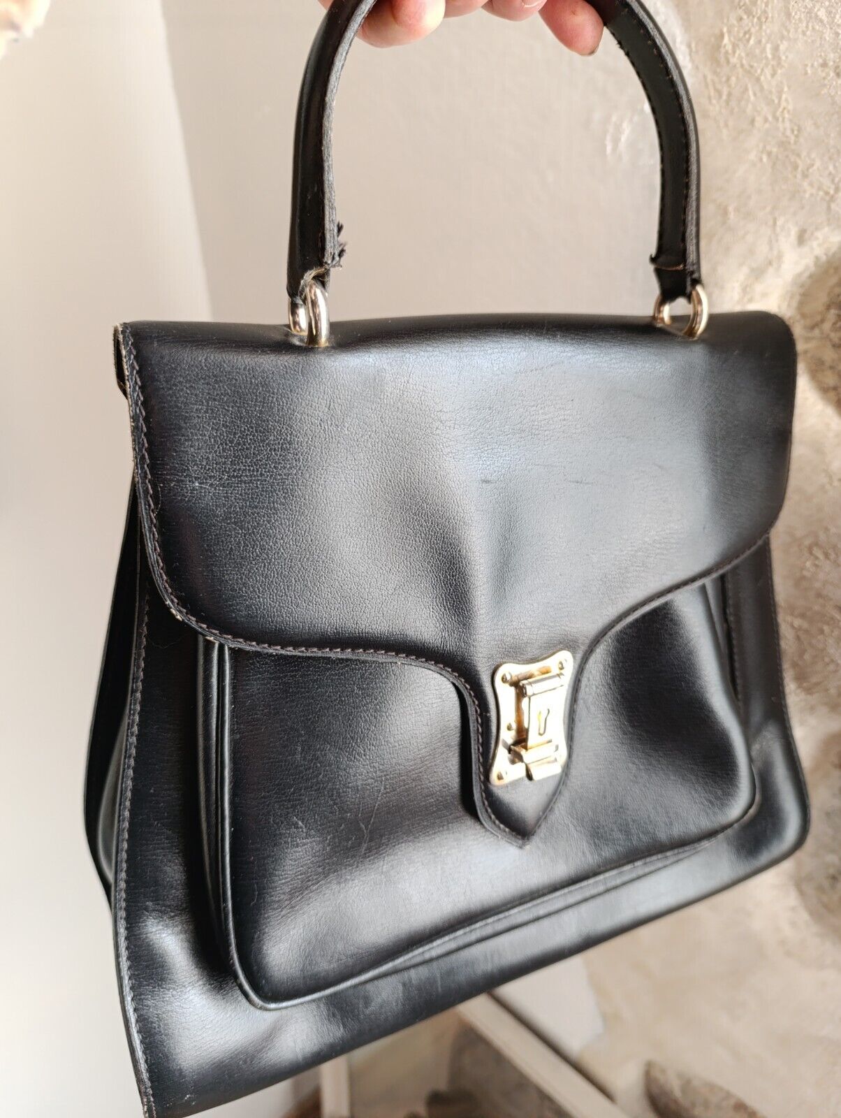 Sac Micarl Cuir Année 60