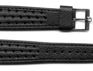 20mm Véritable Corfam Montre Bande Vintage Omega Boucle pour Speedmaster 1968