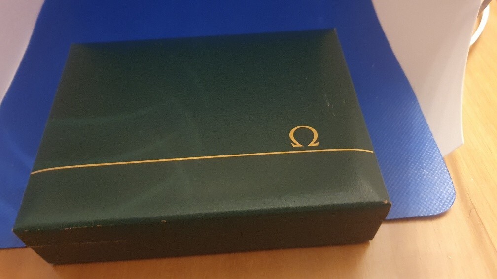 Omega Boîte Montre Vintage Verte Seamaster Speedmaster Deville Constellation