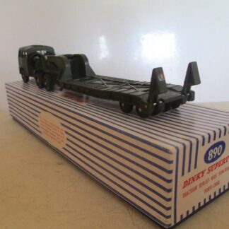 DINKY TOYS 890 BERLIET T6 TANK TRANSPORTER MIB MILITARY SUPERB VERY NICE LOOK