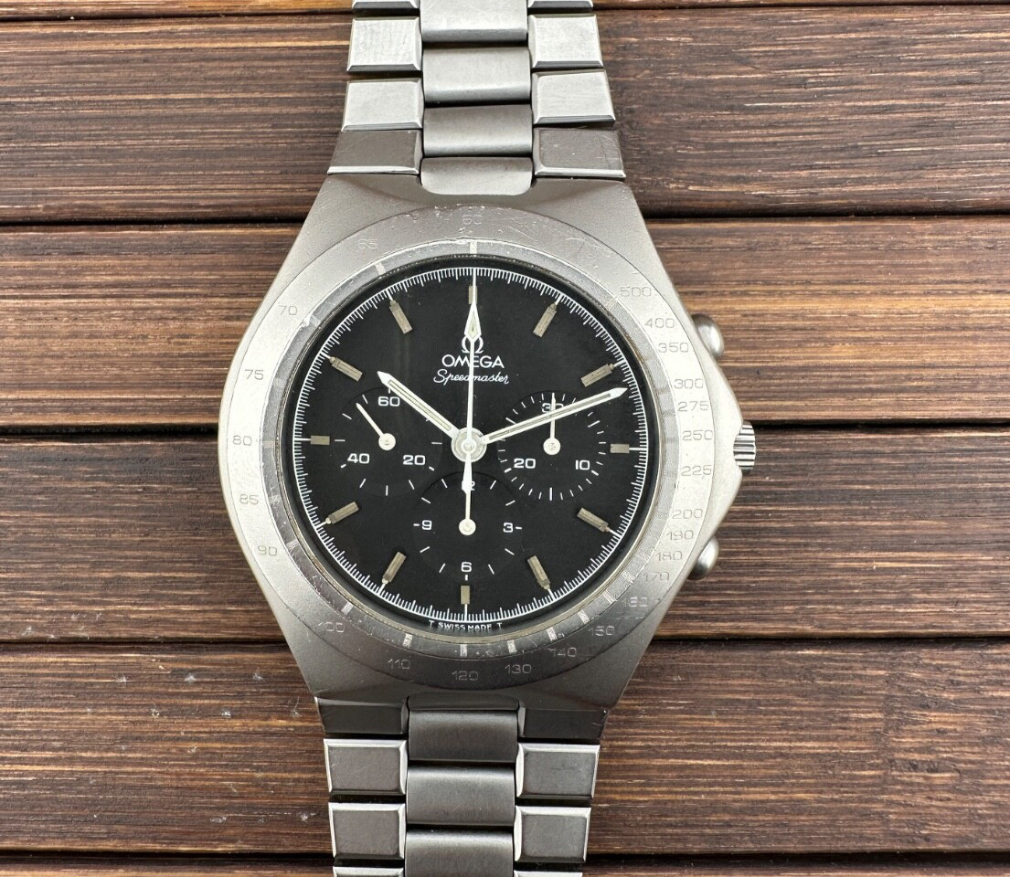Montre Homme Omega Speedmaster Vintage 1985 Teutonique Ref: 345.0803