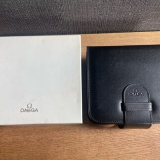 VINTAGE AUTHENTIQUE OMEGA Speedmaster Seamaster boîtier de montre noir 250411...