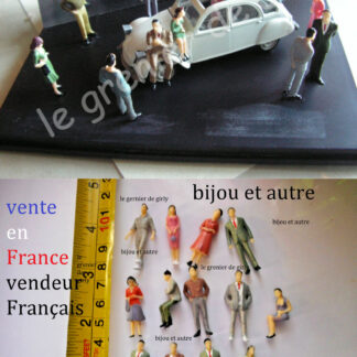 LOT 13 FIGURINES SPECTATEUR 1/43 diorama Figures figurilla статуэтка figuur