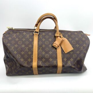 Sac De Voyage Vintage Louis Vuitton Monogram Keepall 50 Boston 31619