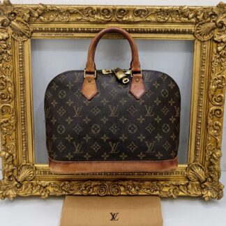 Louis Vuitton Alma PM Sac Tote En Toile Monogram VINTAGE