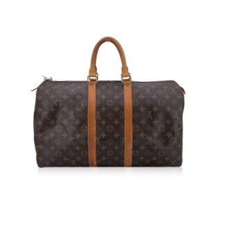 Sac de voyage Louis Vuitton Monogram Canvas Keepall 45