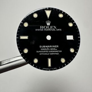 Montre Rolex Submariner Cadran Endommagé Utilisé 16610 16800 Vintage