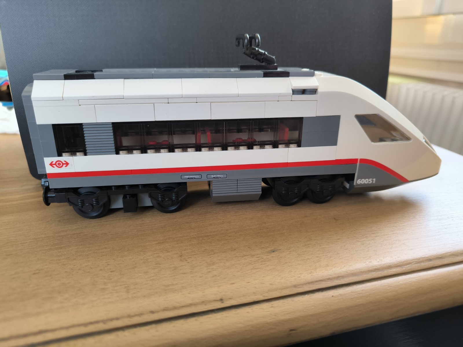 Lego train 9V RC 60051 Locomotive Non Motorisé Fin De Convoi (N°3)