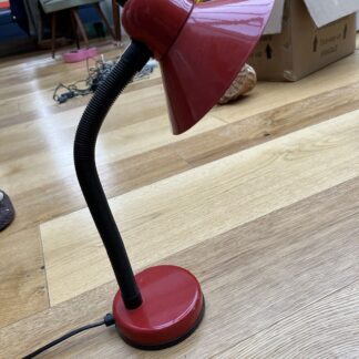 Lampe ALUMINOR Vintage Rouge Et Noire Flexible