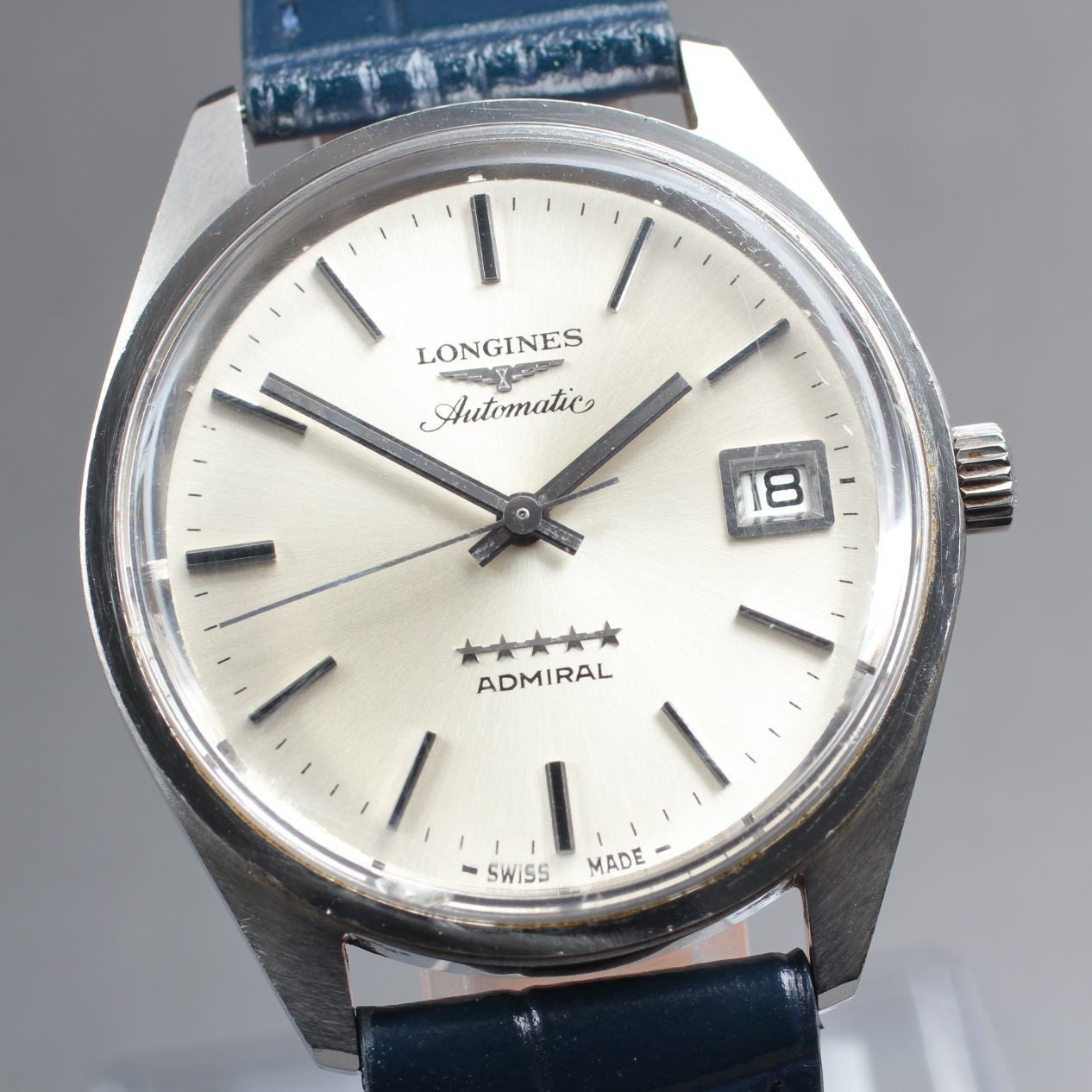 Montre homme vintage ◆N COMME NEUVE◆ LONGINES Admiral 5 étoiles automatique...