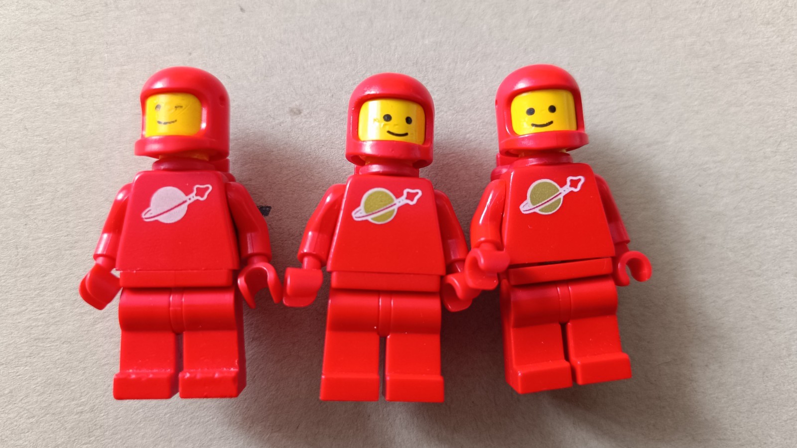 LEGO space Figurine Space - Classic Astronaut - sp005 - Espace - Rouge