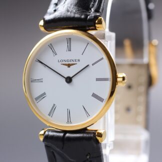 Vintage 1990s Longines La Grande Classique L4.209.2 White Roman Dial [Near Mint]