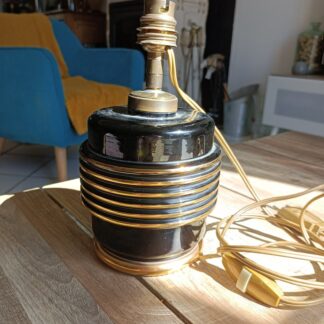 Ancien Pied de lampe à Poser/ Style Art Déco