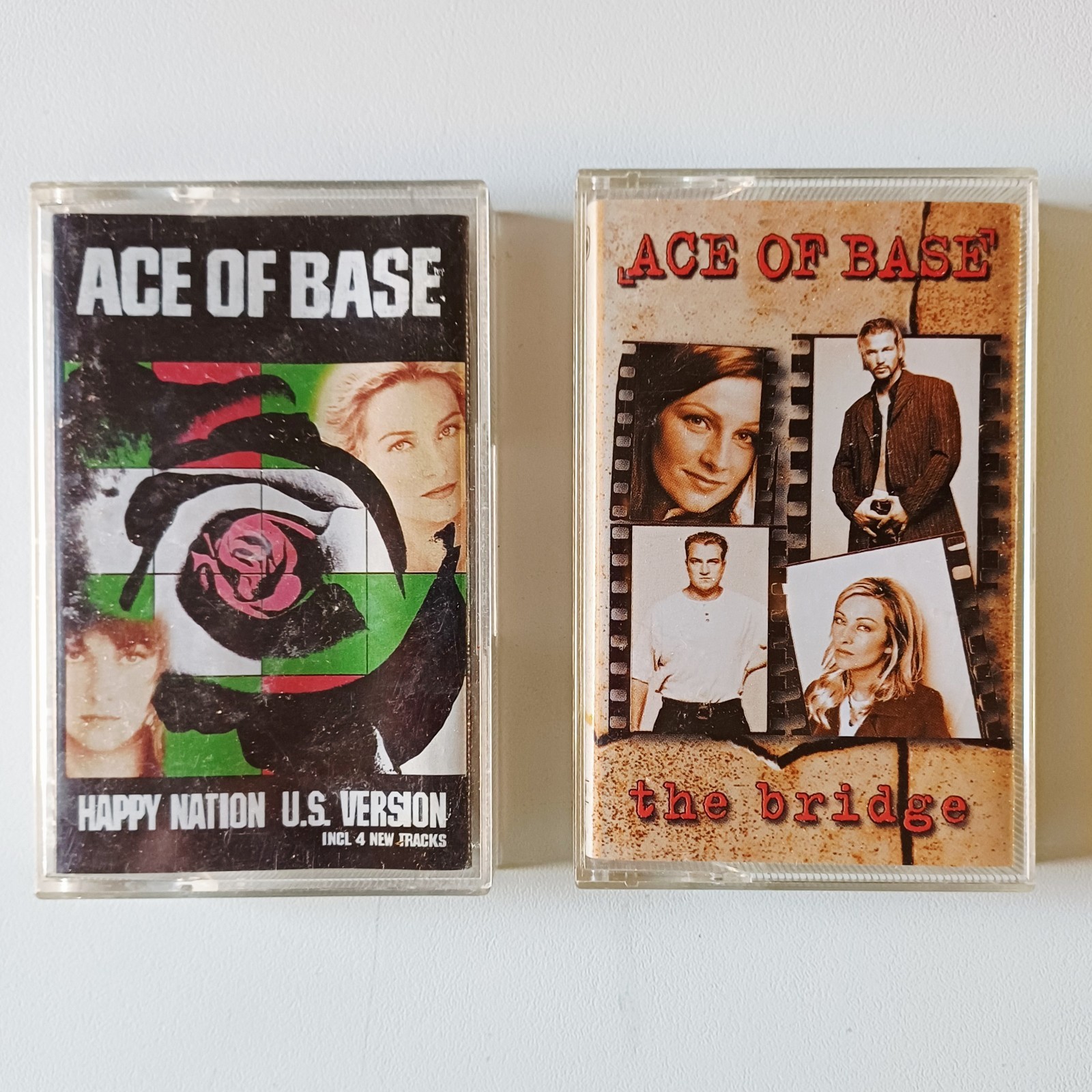 Ace Of Base "Happy Nation/The Bridge", Lot De 2 K7 Cassette Audio
