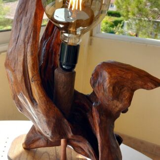pied de lampe art déco