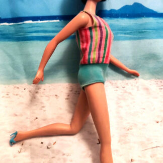 Barbie VTG American Girl  Brunette bendable legs # 1070 Mattel années 60- BE