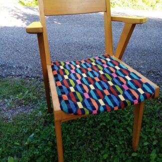 Fauteuil Bridge Vintage Scandinave Cocktail 1960