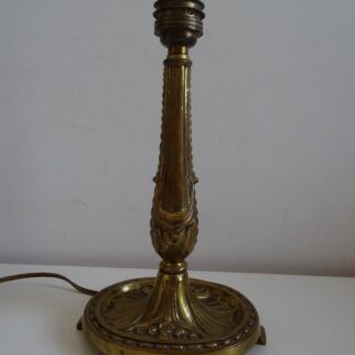 Pied de Lampe en Bronze Art Déco Art Nouveau