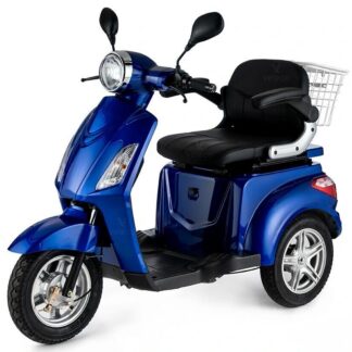 VELECO ZT15 Scooter électrique 3 roues Mobylette Senior Handicapé 900W