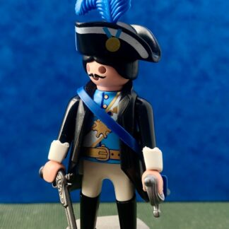 Playmobil Pirate Soldat Militaire Officier Prussien Armée Custom Vintage