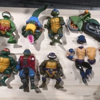 LOT FIGURINES TORTUES NINJA Années 80-90 Pour Piece