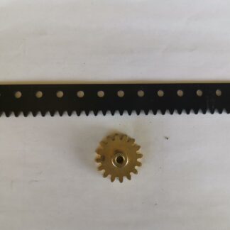 MECCANO LOT D'UNE CREMAILLERE 167e + PIGNON 167c