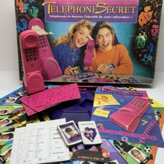 ♠️ Jeu de société - Téléphone Secret- Vintage - MB 1992 - Complet- Fonctionne ♠️