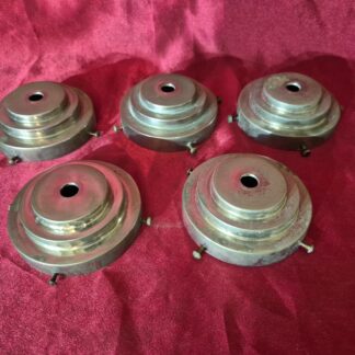 1 cache douille,bronze,laiton,lustre lampe art deco,moderniste,globe Diam 8 Cm