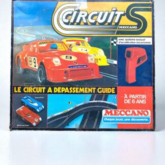 Vintage : Circuit S électrique à dépassement  MECCANO