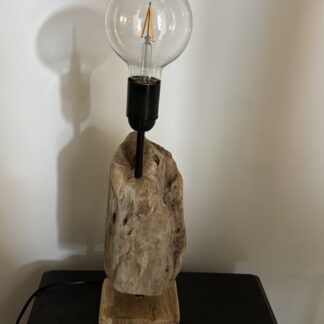 Lampe Bois Flotté Art&Deco