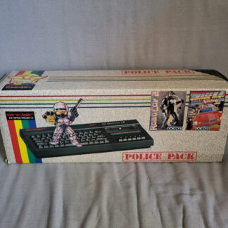 Rare ! Ordinateur Console  vintage SINCLAIR  ZX  SPECTRUM + 2 ,  Pack POLICE