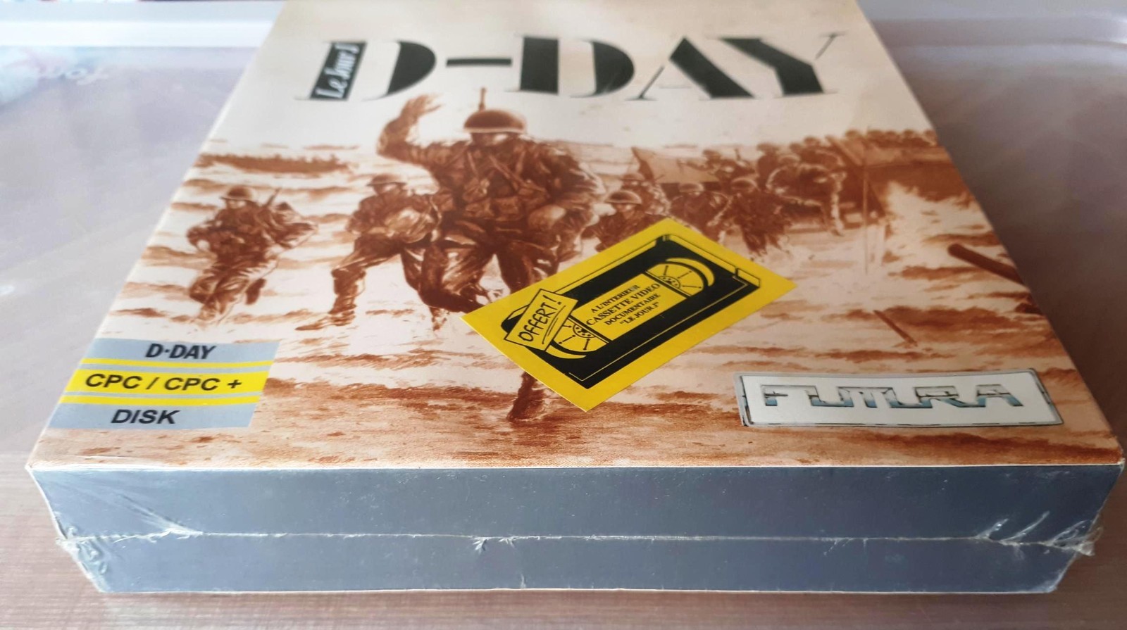 JEU VINTAGE AMSTRAD CPC 6128 DISK - D-DAY FUTURA LORICIEL - MISB SEALED NUEVE