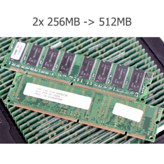 2x 256MB - 512MB MT Vintage Sd-Ram Sdram PC133 Egalement Pour Apple IMAC G3 Emac
