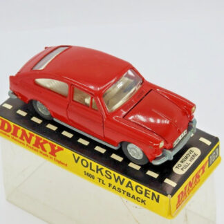Dinky Jouets Meccano No.163 en Boîte Volkswagen VW 1600 TL Fastback 1966 Vnm Cas