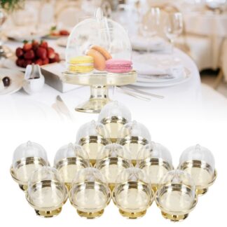Lot De 12 Mini Boîtes à Bonbons Présentoirs à Gâteaux Cupcakes Bonbons OB