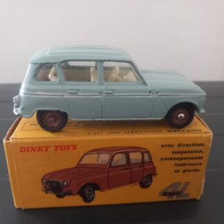 DINKY TOYS RENAULT 4L N°518 + BOITE D'ORIGINE MADE IN FRANCE MECCANO