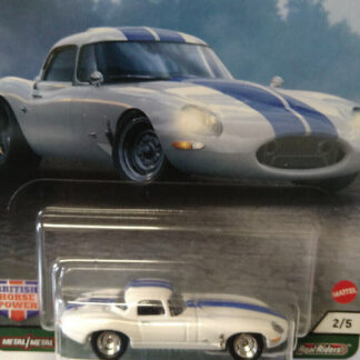 Hot Wheels British horse power Jaguar lightweight e-type (NG144)